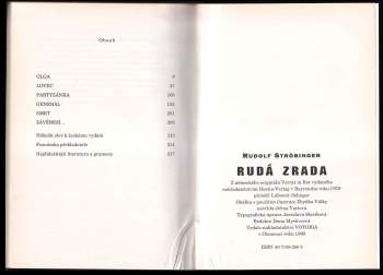 Rudolf Ströbinger: Rudá zrada