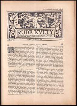 Honoré de Balzac: Rudé květy, KOMPLETNÍ ROČNÍK VII.