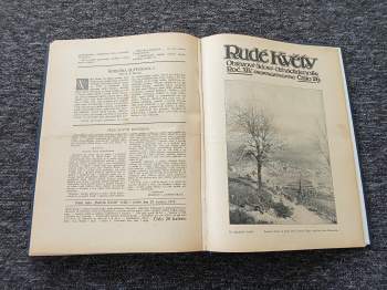 Antonín Macek: Rudé květy - Lidový obrazový čtrnáctidenník pro zábavu a poučení - ročník XIV. - KOMPLETNÍ ROČNÍK