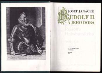 Josef Janáček: Rudolf II. a jeho doba