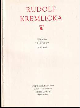 Rudolf Kremlička: Rudolf Kremlička