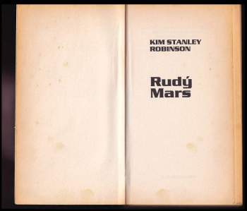 Kim Stanley Robinson: Rudý Mars