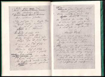 Karel Jaromír Erben: Rukopis K.J. Erbena: Básně K. Jaromjra Erbena