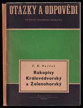 Rukopisy Královédvorský a Zelenohorský