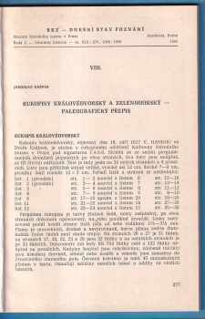Josef Kočí: Rukopisy královédvorský a zelenohorský
