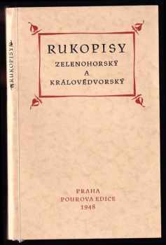 Rukopisy Zelenohorský a Královédvorský