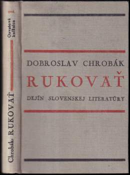Rukoväť dejín slovenskej literatúry
