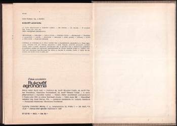 Josef Kutina: Rukověť agronoma