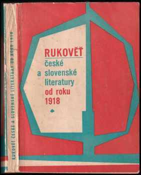Rukověť české a slovenské literatury od roku 1918