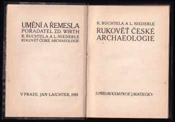 Lubor Niederle: Rukověť české archaeologie