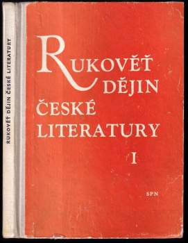 Bohuš Balajka: Rukověť dějin české literatury