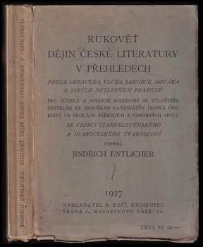 Rukověť dějin literatury české v přehledech