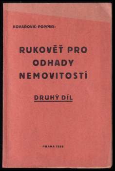 Rukověť pro odhady nemovitostí