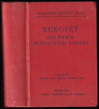 Rukověť pro řidiče motorových vozidel