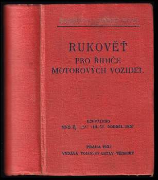 Rukověť pro řidiče motorových vozidel