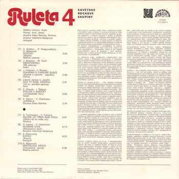 Various: Ruleta 4 (Sovětské Rockové Skupiny)