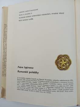 Petre Ispirescu: Rumunské pohádky