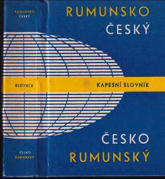 Rumunsko-český a česko-rumunský kapesní slovník