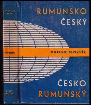 Rumunsko-český česko-rumunský kapesní slovník