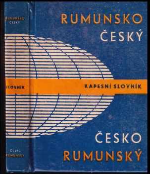 Rumunsko - český a česko - rumunský kapesní slovník