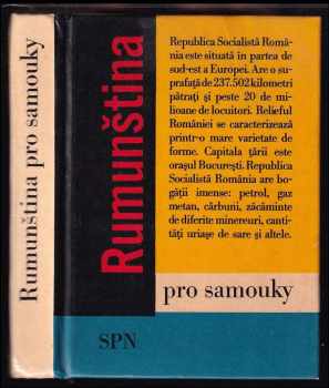 Rumunština pro samouky
