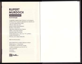 David McKnight: Rupert Murdoch