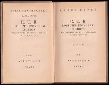 Karel Čapek: R.U.R