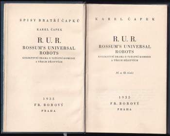 Karel Čapek: R.U.R