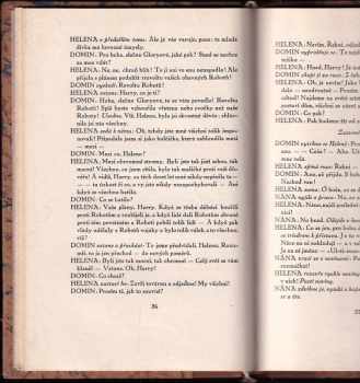 Karel Čapek: RUR Rossum's Universal Robots