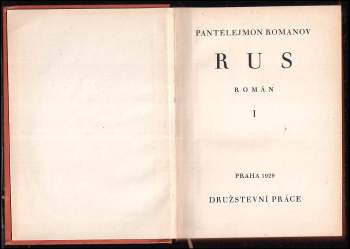 Pantelejmon Sergejevič Romanov: Rus