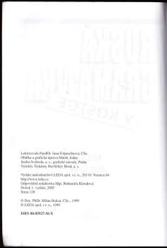 Milan Balcar: Ruská gramatika v kostce