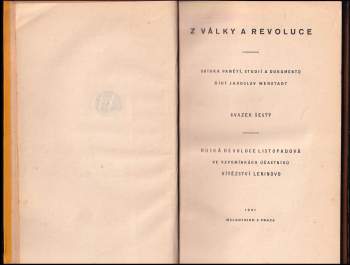 Ruská revoluce listopadová ve vzpomínkách účastníků