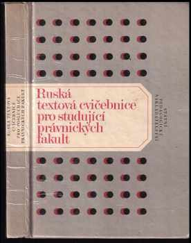 Ruská textová cvičebnice pro studující právnických fakult