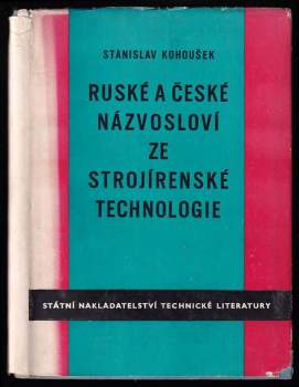 Ruské a české názvosloví ze strojírenské technologie