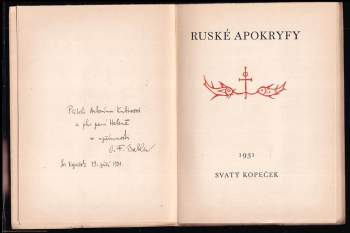 Ruské apokryfy