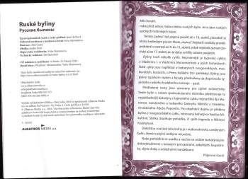 Jana Hrčková: Ruské byliny