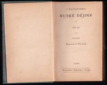 Vasilij Osipovič Ključevskij: Ruské dějiny