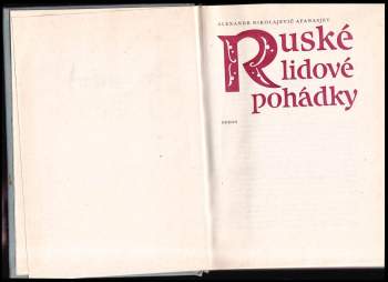 Aleksandr Nikolajevič Afanas‘jev: Ruské lidové pohádky