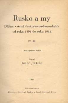 Rusko a my