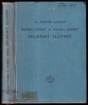 Rusko-český a česko-ruský sklářský slovník
