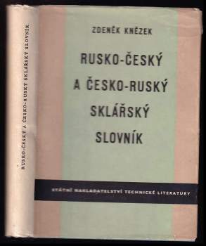 Rusko-český a česko-ruský sklářský slovník