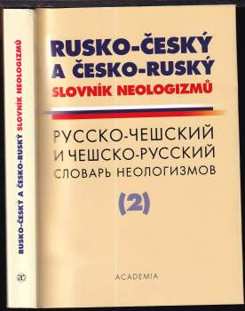 Rusko-český a česko-ruský slovník neologizmů