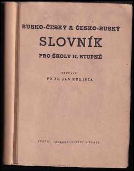 Rusko-český a česko-ruský slovník pro školy II. stupně