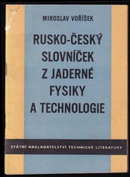 Rusko-český slovníček z jaderné fysiky a technologie