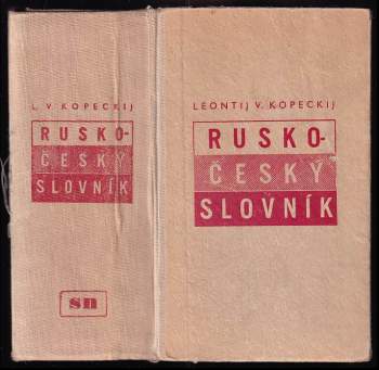 Rusko-český slovník