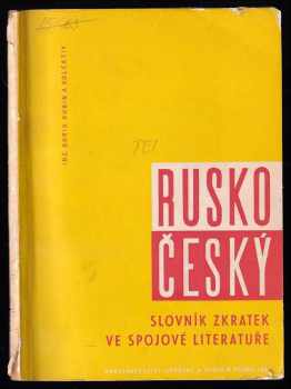 Rusko-český slovník zkratek ve spojové literatuře