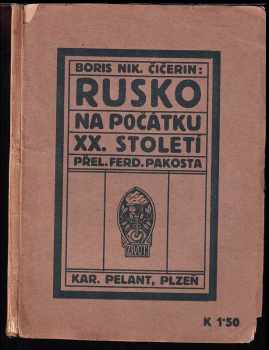 Knihy 📚 od autora Boris Nikolajevič Čičerin Antikvariát Avion
