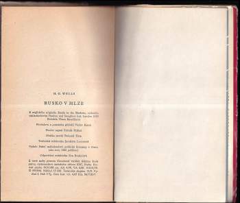 H. G Wells: Rusko v mlze