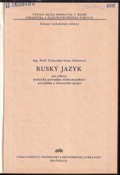 Nelli Tichavská: Ruský jazyk