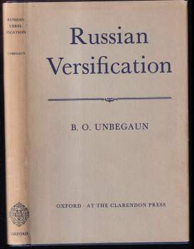 Boris Ottokar Unbegaun: Russian Versification